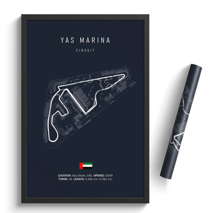 Yas Marina Circuit - Racetrack Canvas Print