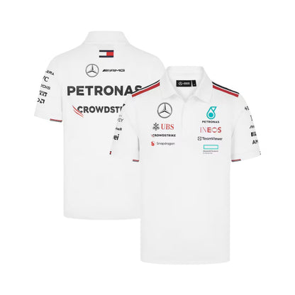 White Mercedes Formula 1 shirt