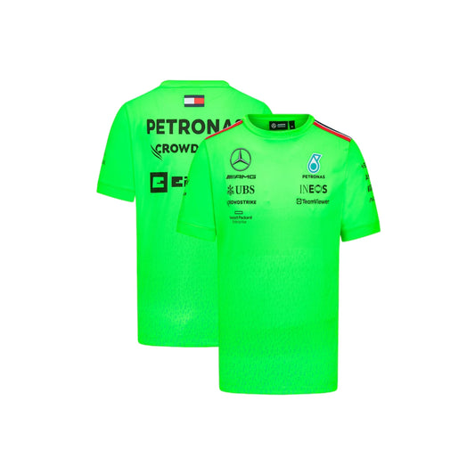 Neon Green Mercedes Formula 1 Shirt