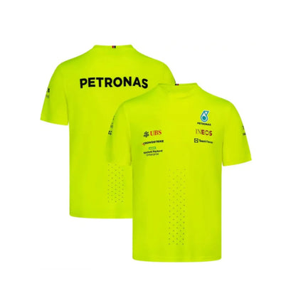 Neon Yellow Mercedes Formula 1 Shirt