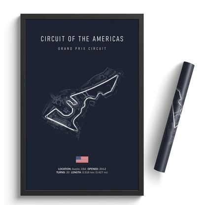 Circuit of The Americas - Racetrack Canvas Print