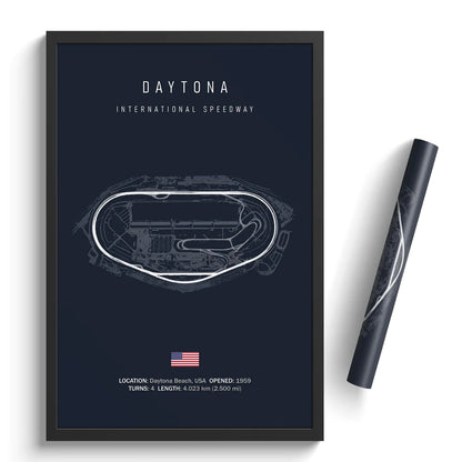 Daytona International Speedway - Racetrack Canvas Print