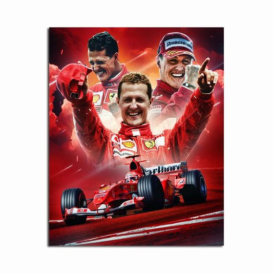 Michael Schumacher -  Canvas Print