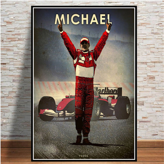 Michael Schumacher -  Canvas Print