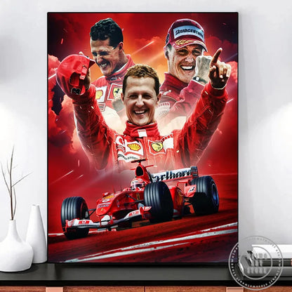 Michael Schumacher -  Canvas Print