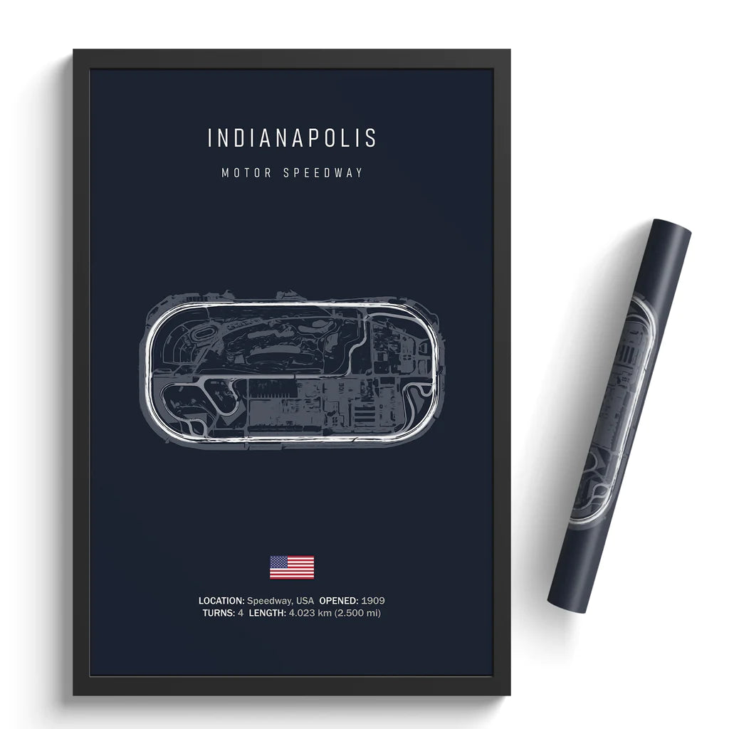 Indianapolis Motor Speedway - Racetrack Canvas Print