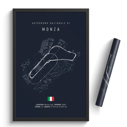 Autodromo Nazionale di Monza - Racetrack Canvas Print