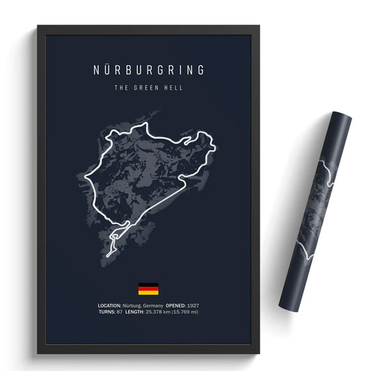 Nürburgring - Racetrack Canvas Print