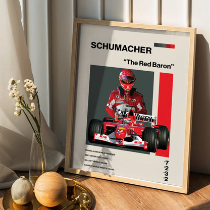 Michael Schumacher -  Canvas Print