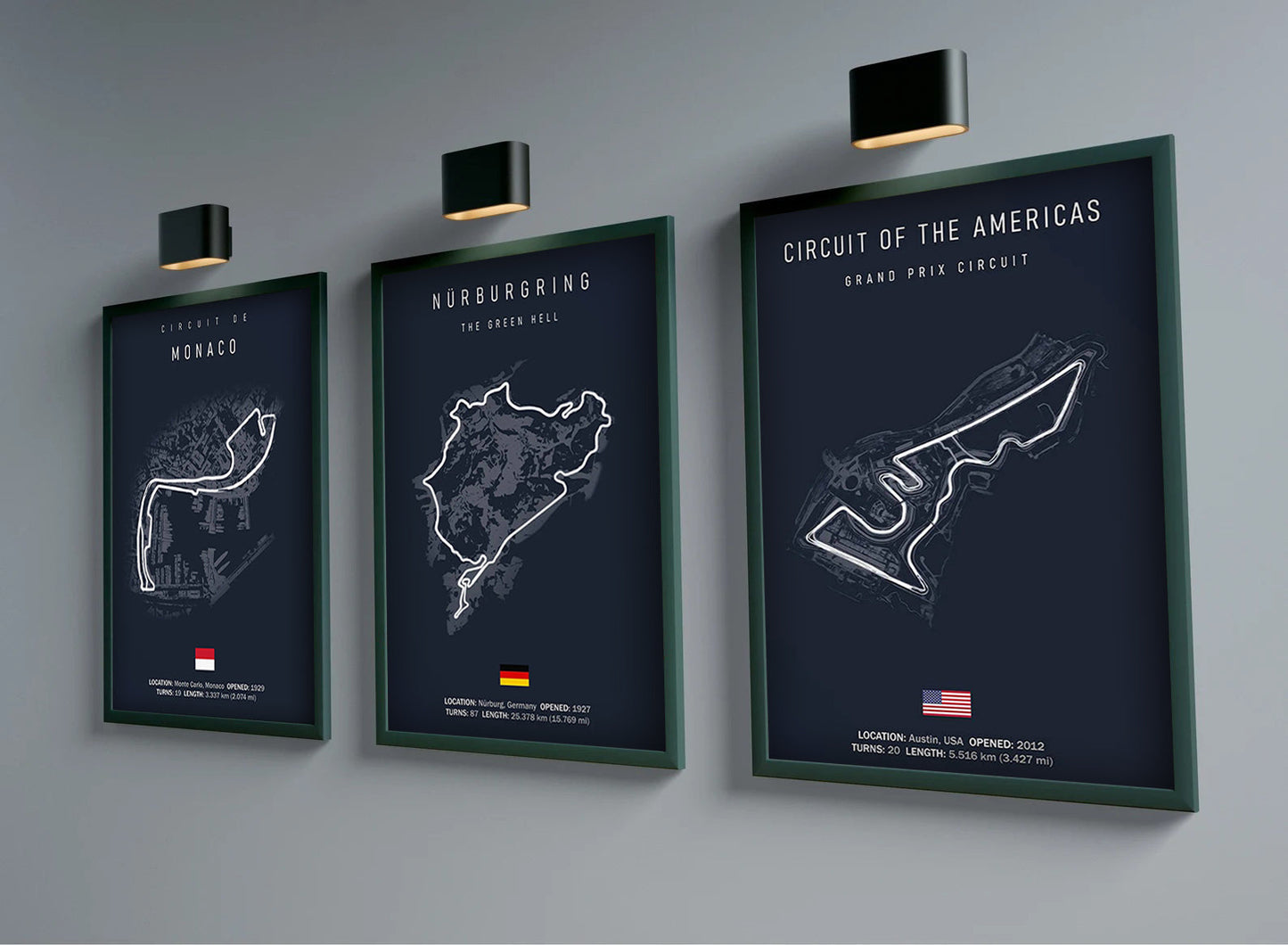 Indianapolis Motor Speedway Road Course - Racetrack Canvas Print