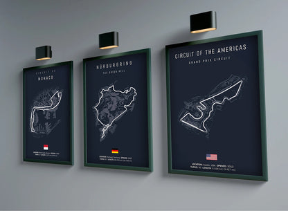 Circuit of The Americas - Racetrack Canvas Print