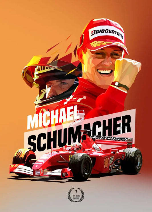 Michael Schumacher -  Canvas Print