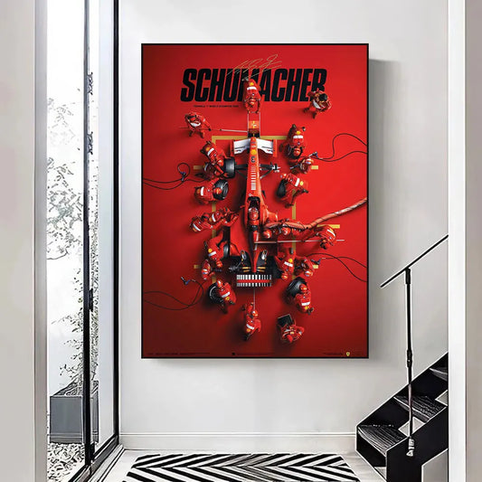 Michael Schumacher -  Canvas Print