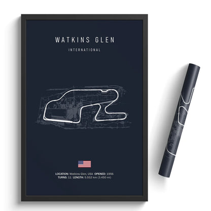 Watkins Glen International - Racetrack Canvas Print