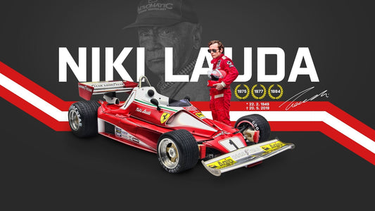 Niki Lauda - Premium Matte Paper Poster