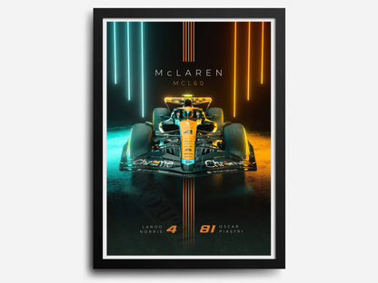 McLaren Team - Canvas Print