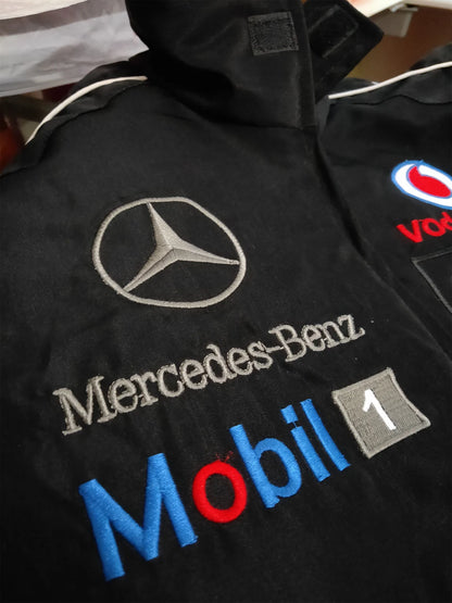 Black-Red Mercedes Jacket