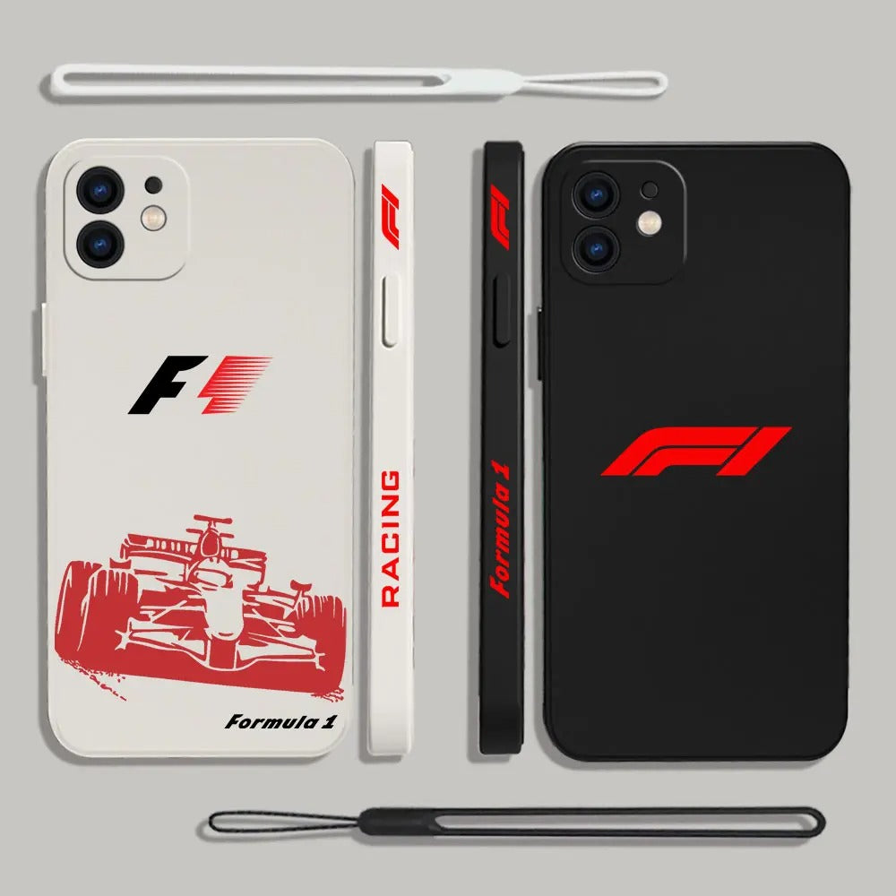 F1 Phone Case For iPhone 11 12 13 14 ProMax F1 Moti