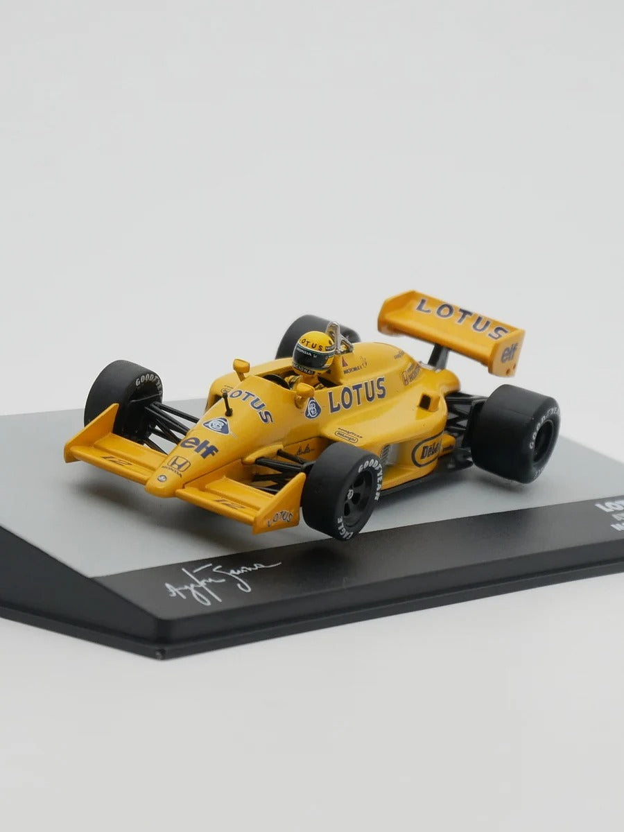 Ixo 1:43 Lotus 99T Ayrton Senna Monaco GP 1987 Diecast Car Model