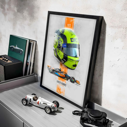 Lewis Hamilton - Canvas Print