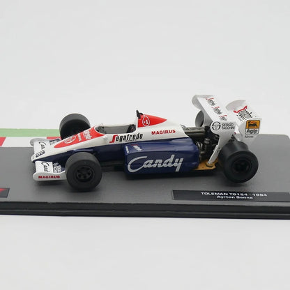 Ixo 1:43 Toleman TG184 1984 Ayrton Senna Diecast Car Model