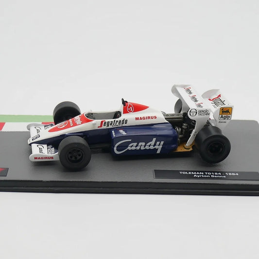 Ixo 1:43 Toleman TG184 1984 Ayrton Senna Diecast Car Model