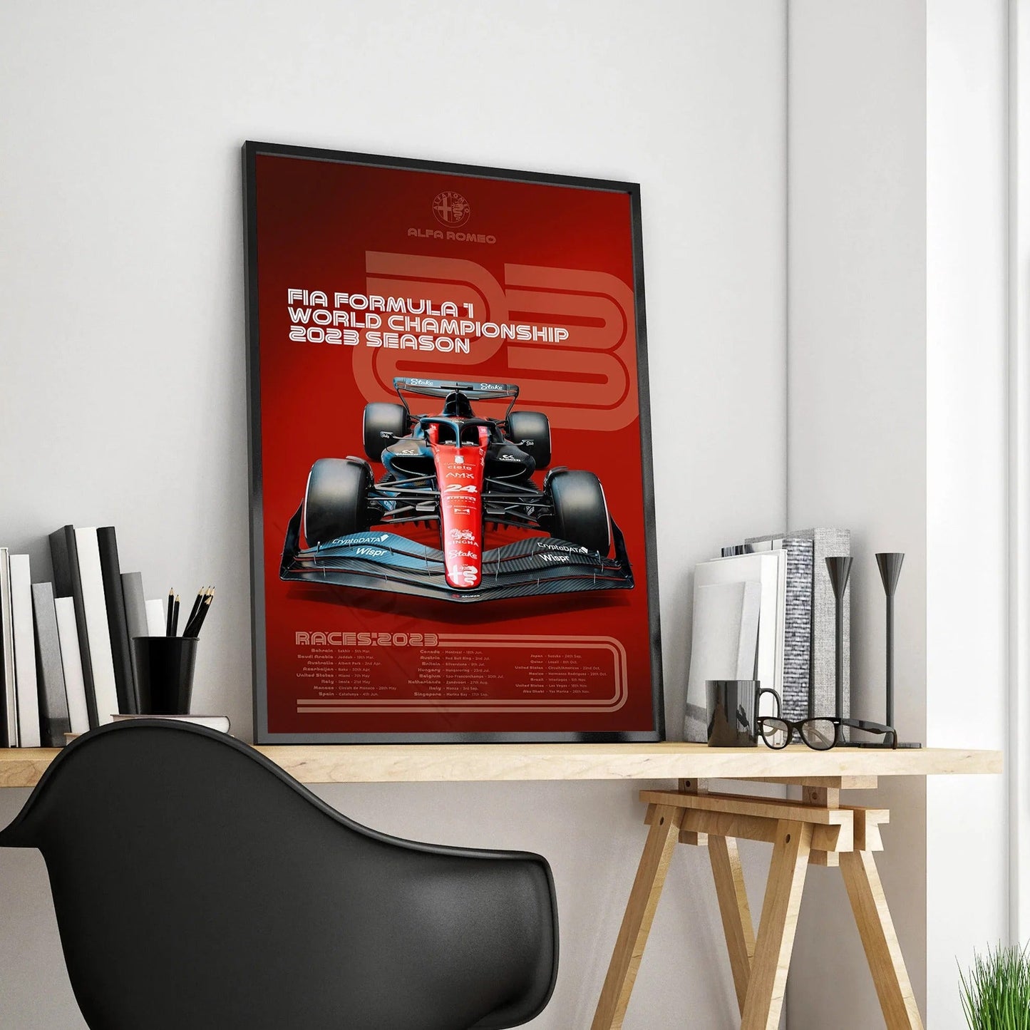 Red Bull Racing Team - Canvas Print