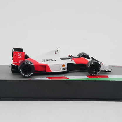 Ixo 1:43 McLAREN MP4/5B 1990 Ayrton Senna Diecast Car Model