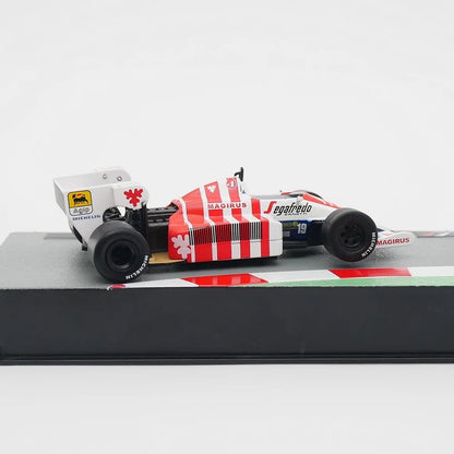 Ixo 1:43 Toleman TG184 1984 Ayrton Senna Diecast Car Model