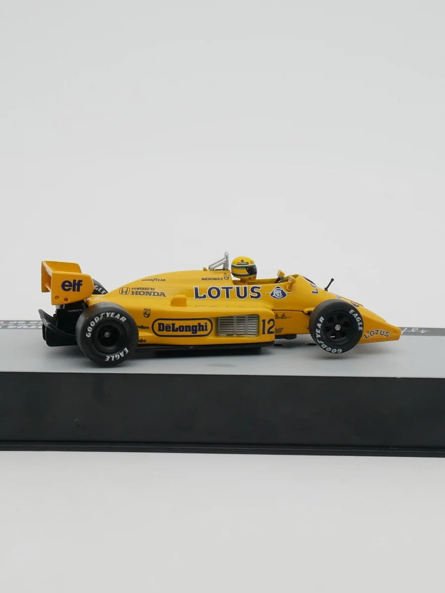 Ixo 1:43 Lotus 99T Ayrton Senna Monaco GP 1987 Diecast Car Model