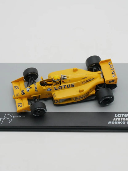 Ixo 1:43 Lotus 99T Ayrton Senna Monaco GP 1987 Diecast Car Model