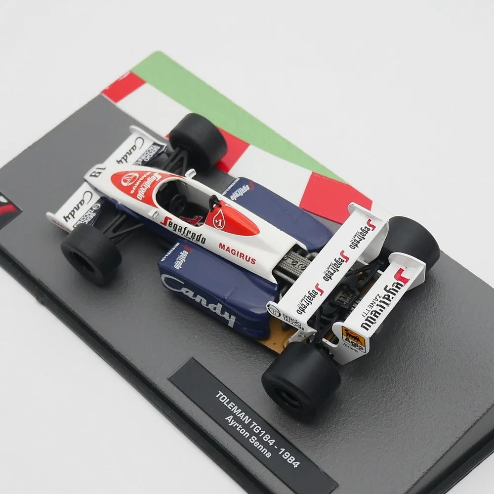 Ixo 1:43 Toleman TG184 1984 Ayrton Senna Diecast Car Model