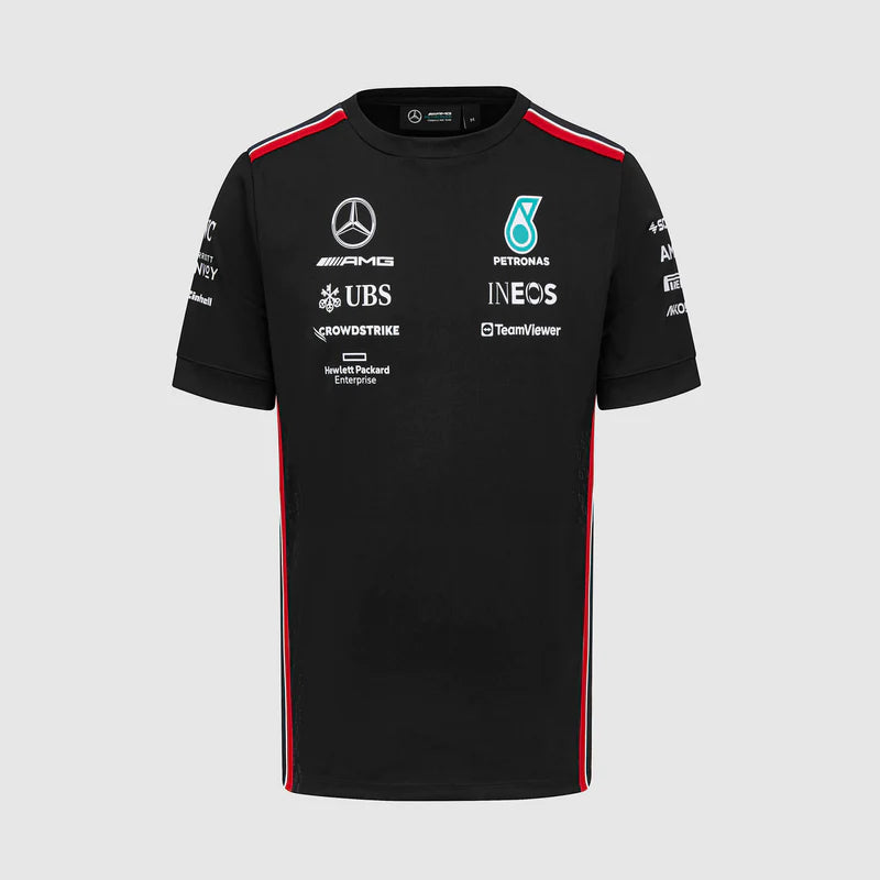 Black Mercedes Formula 1 Shirt