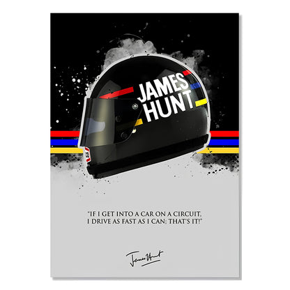 James Hunt - Canvas Print