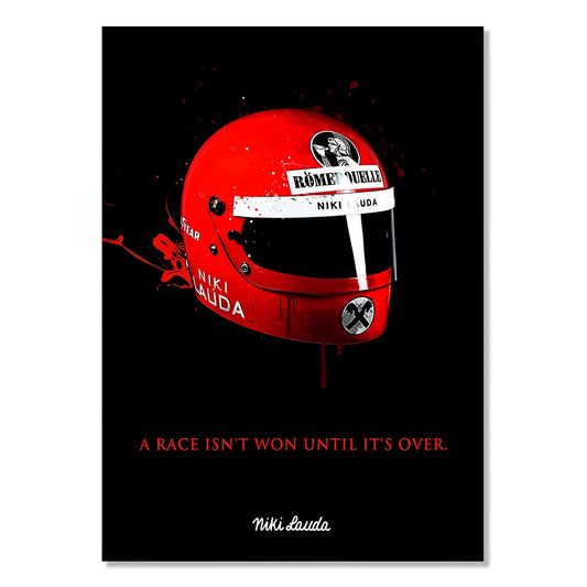 Niki Lauda - Canvas Print