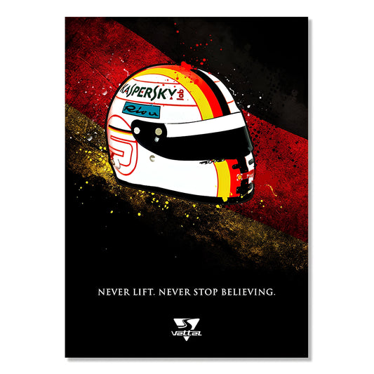 Sebastian Vettel - Canvas Print