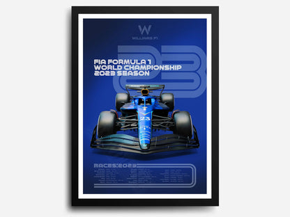 Williams Racing Team - Canvas Print