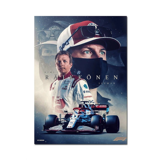 Kimi Raikkonen - Canvas Print