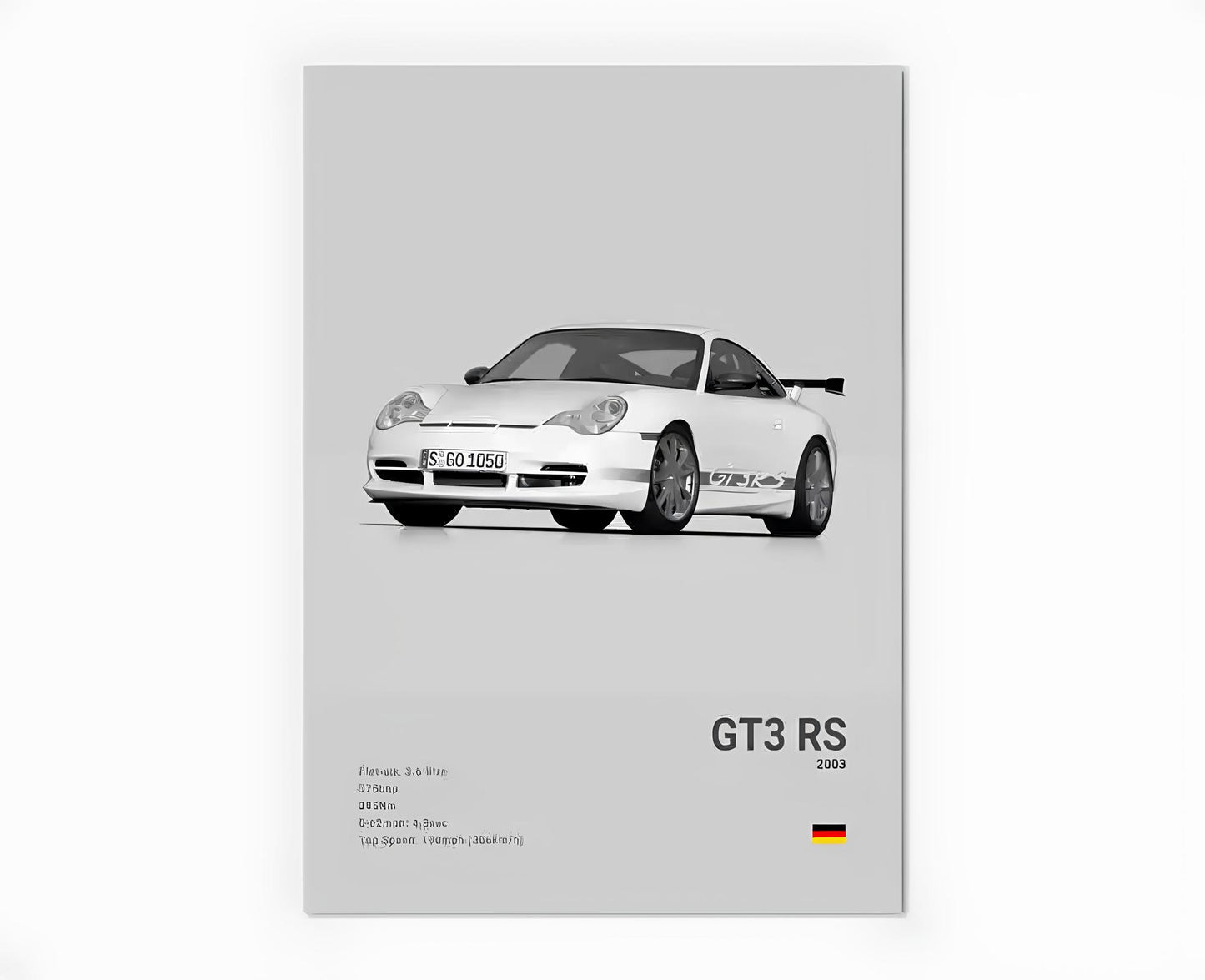 GT3 RS - 2003 - Canvas Print