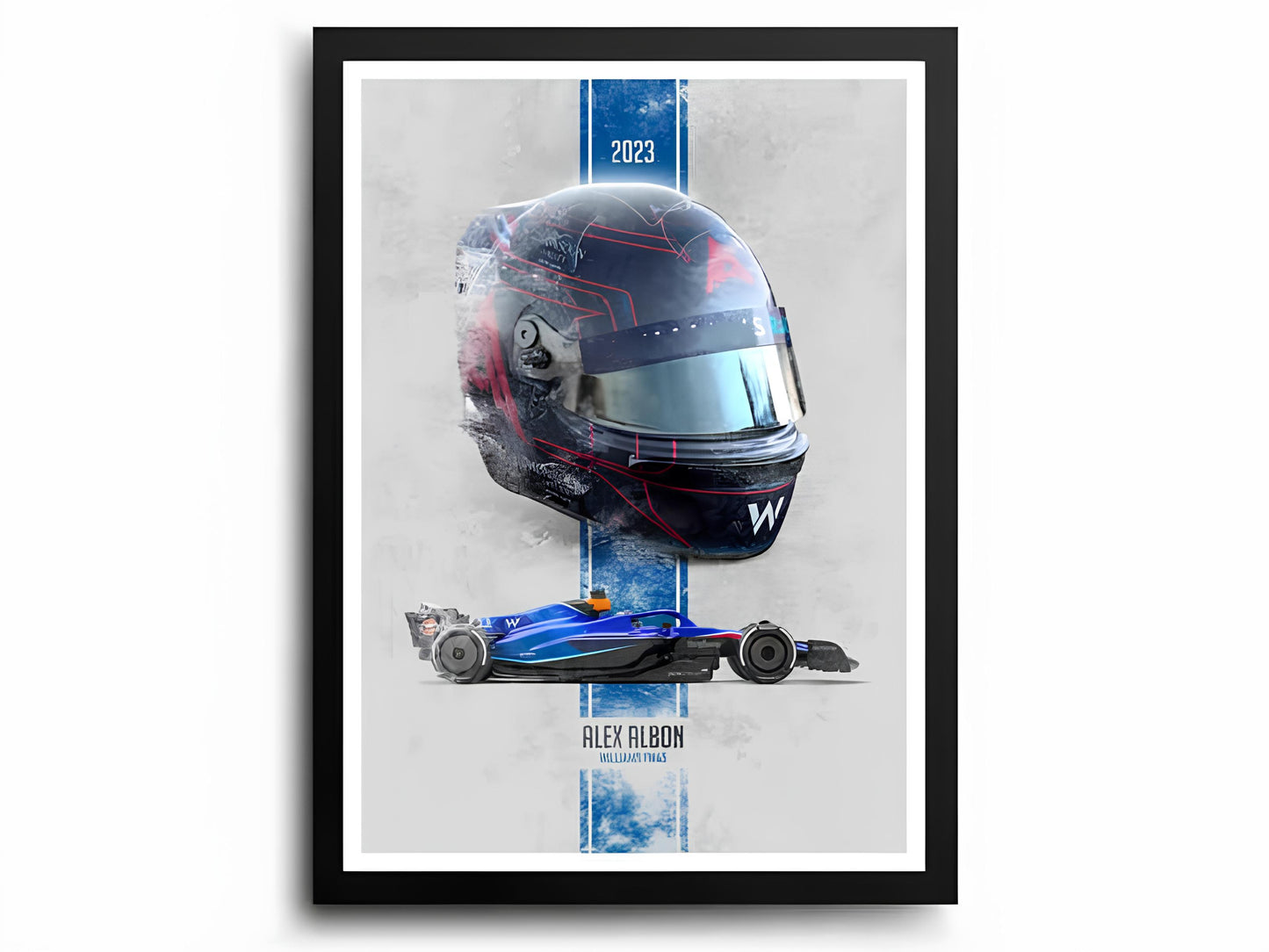 Alex Albon - Canvas Print