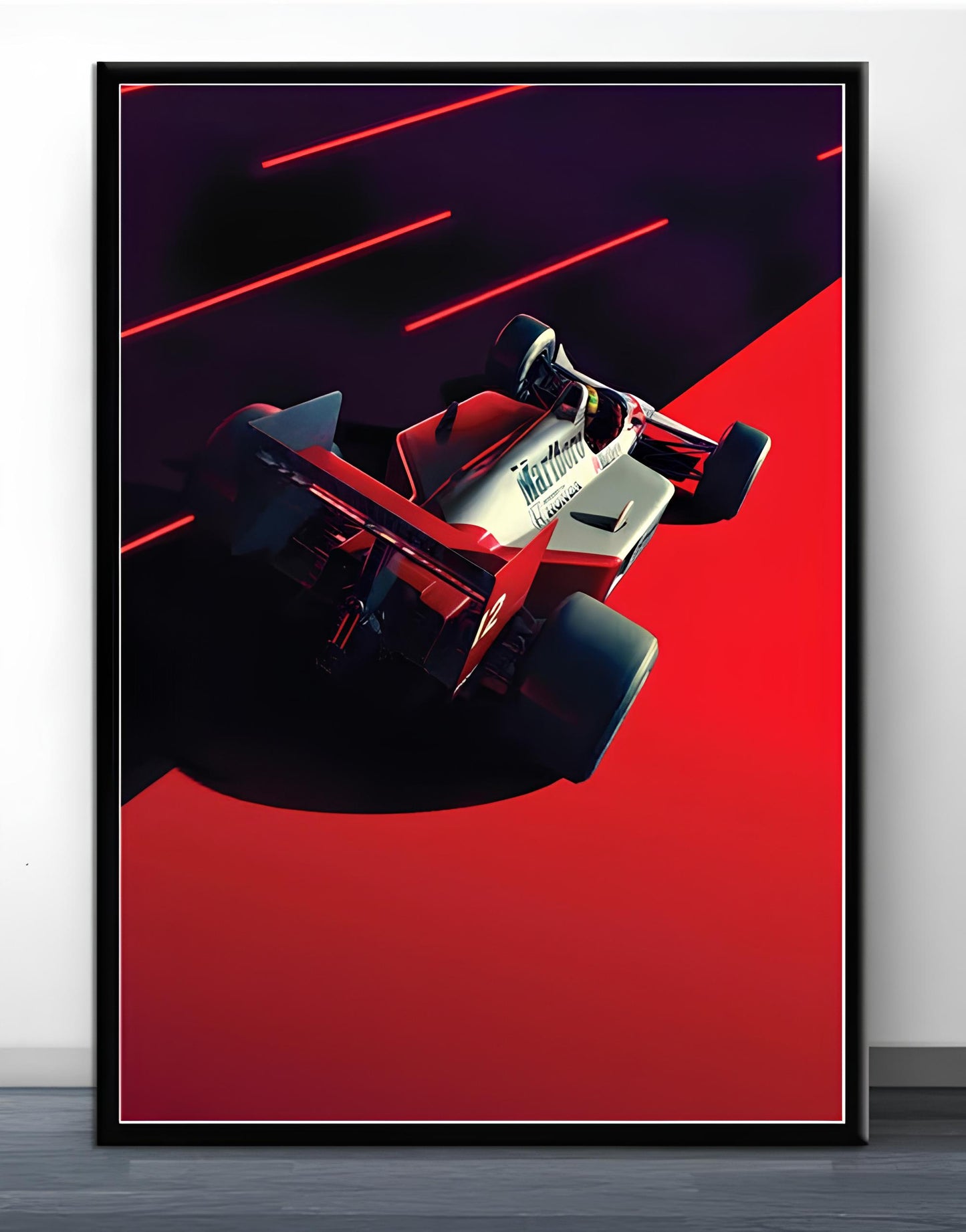 Ayrton Senna - Canvas Print