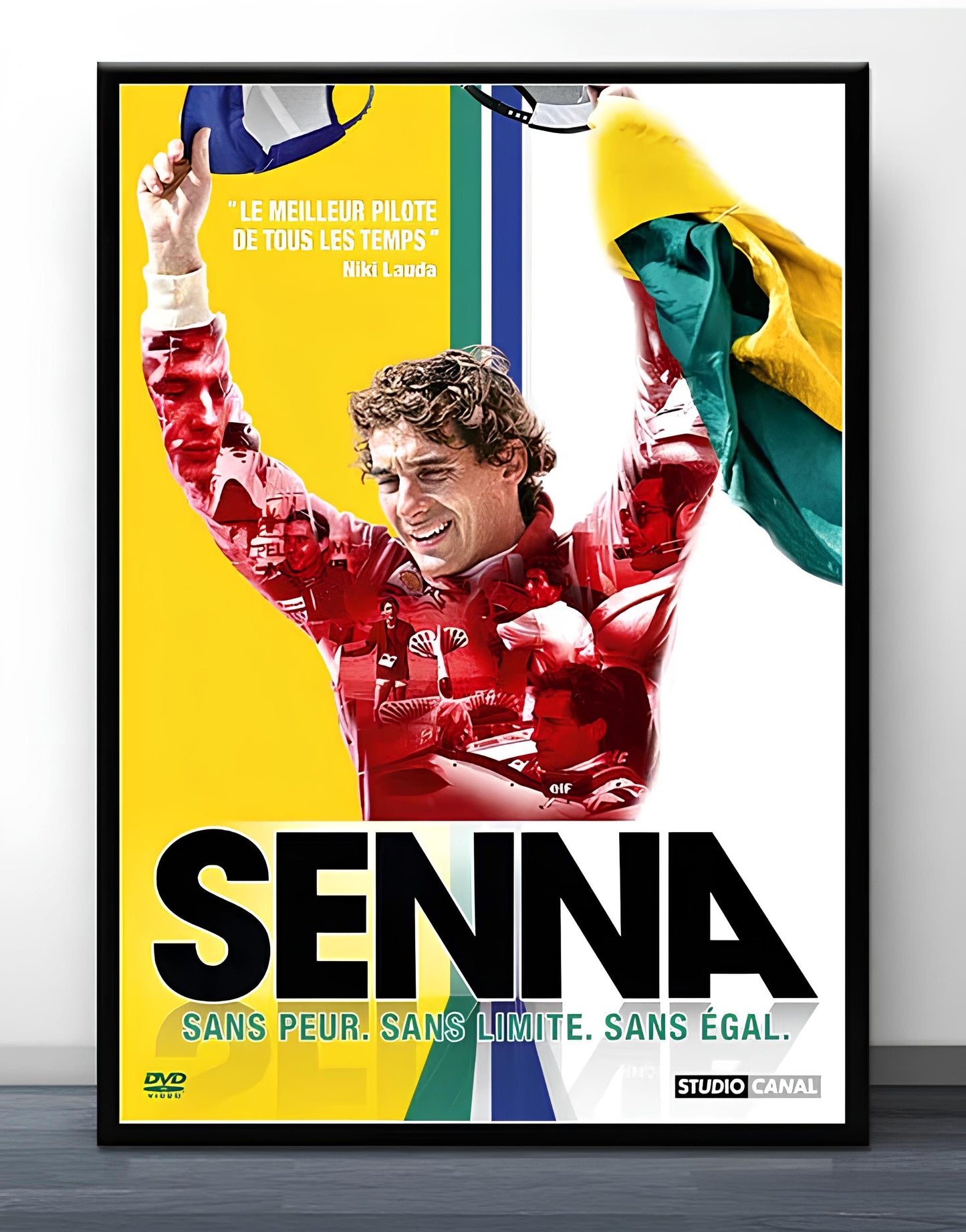 Ayrton Senna - Canvas Print