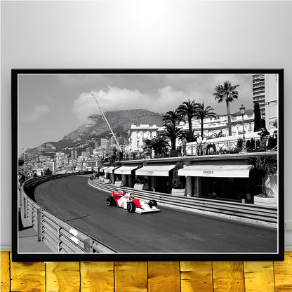 Ayrton Senna - Canvas Print ürününün kopyası