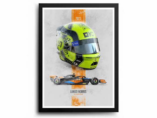 Lando Norris - Canvas Print