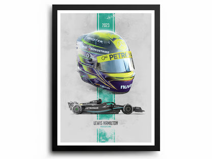 Lewis Hamilton - Canvas Print