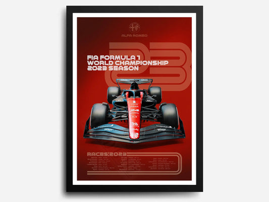 Alfa Romeo Team - Canvas Print