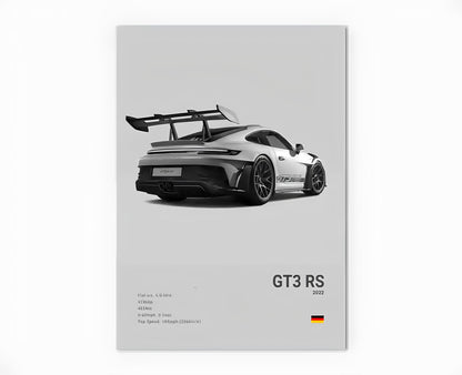 GT3 RS - 2022 - Canvas Print