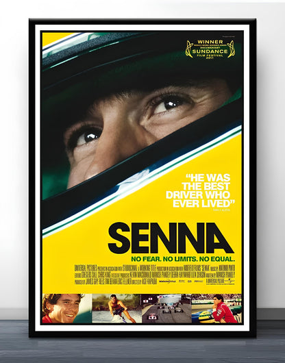 Ayrton Senna - Canvas Print