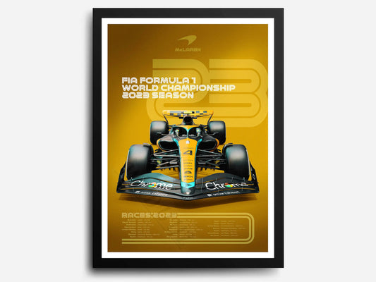 McLaren Team - Canvas Print