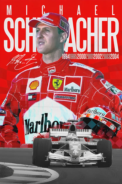 Michael Schumacher -  Canvas Print